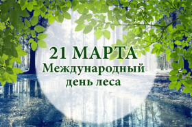 Международный день леса. .