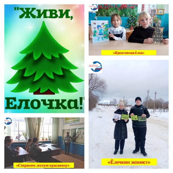 Природоохранная акция "Ёлочка, живи!".